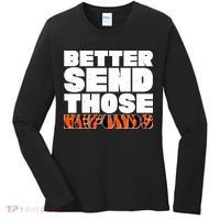 Better Send Those Refunds Cincinnati Football Women's Long Sleeve Shirt thumb 0
