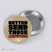 Better Send Those Refunds Cincinnati Football Button thumb 0