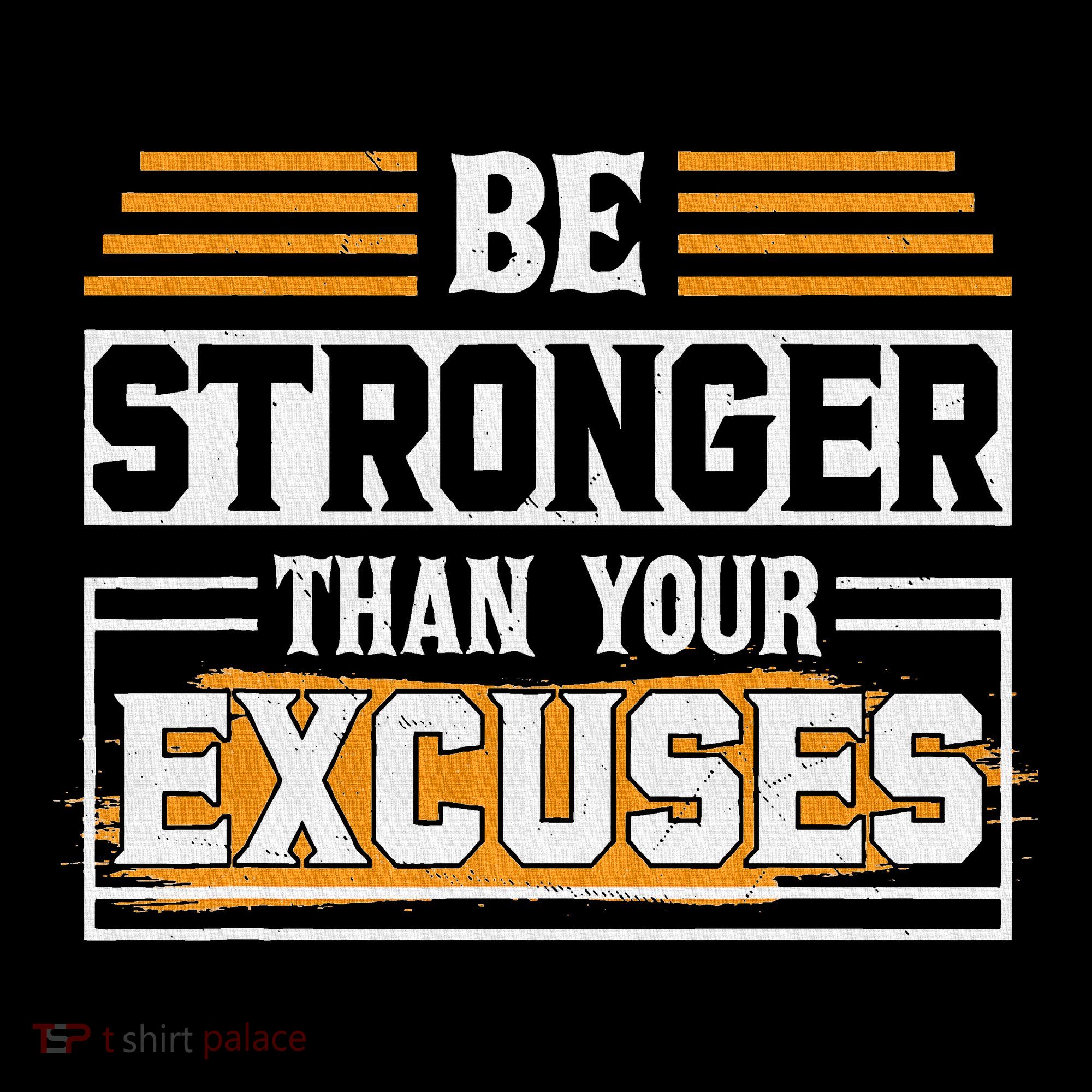 Be Stronger Than Your Excuses Ornament