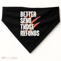 Better Send Those Refunds Cincinnati Football Claw Strike USA-Made Doggie Bandana thumb 0
