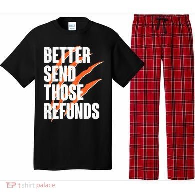 Better Send Those Refunds Cincinnati Football Claw Strike Pajama Set