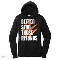 Better Send Those Refunds Cincinnati Football Claw Strike Women's Hoodie thumb 0