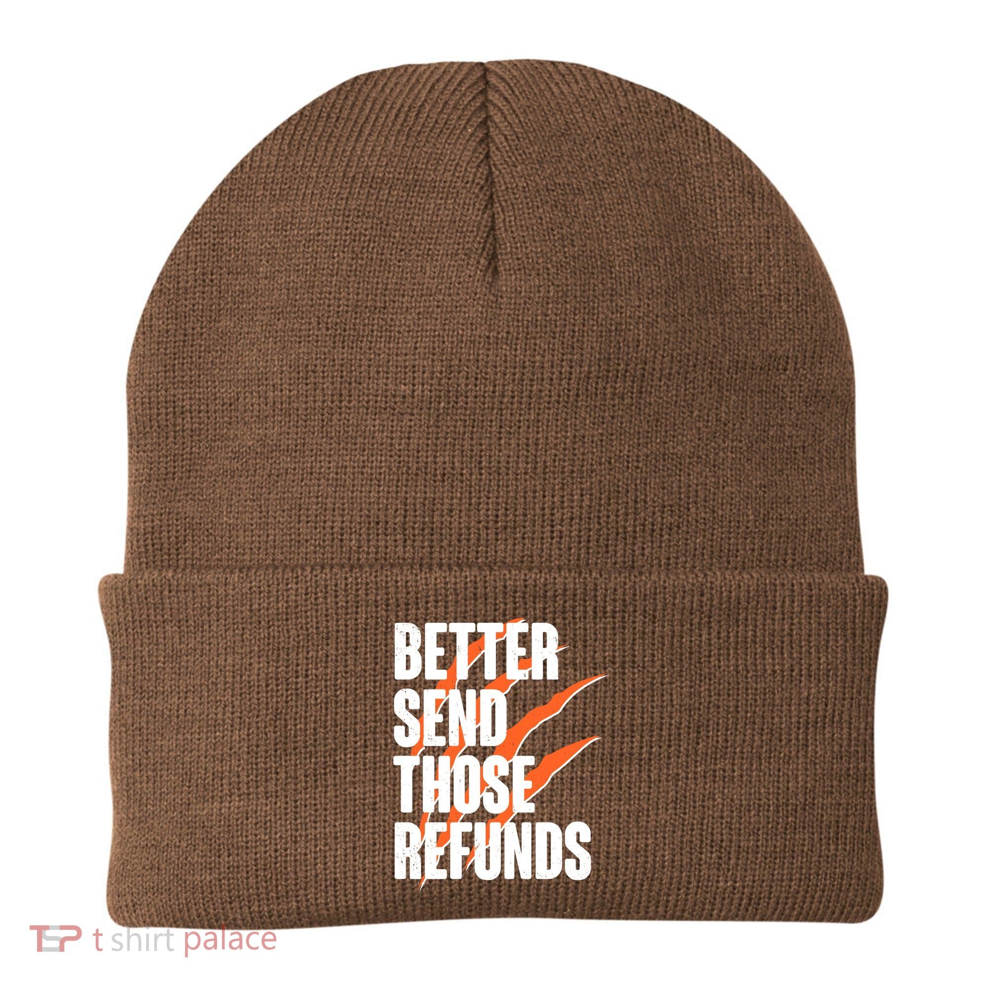 Better Send Those Refunds Cincinnati Football Claw Strike Beanie