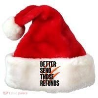 Better Send Those Refunds Cincinnati Football Claw Strike Santa Hat thumb 0