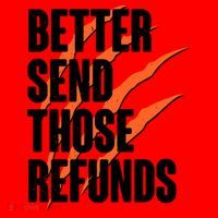 Better Send Those Refunds Cincinnati Football Claw Strike Santa Hat thumb 1