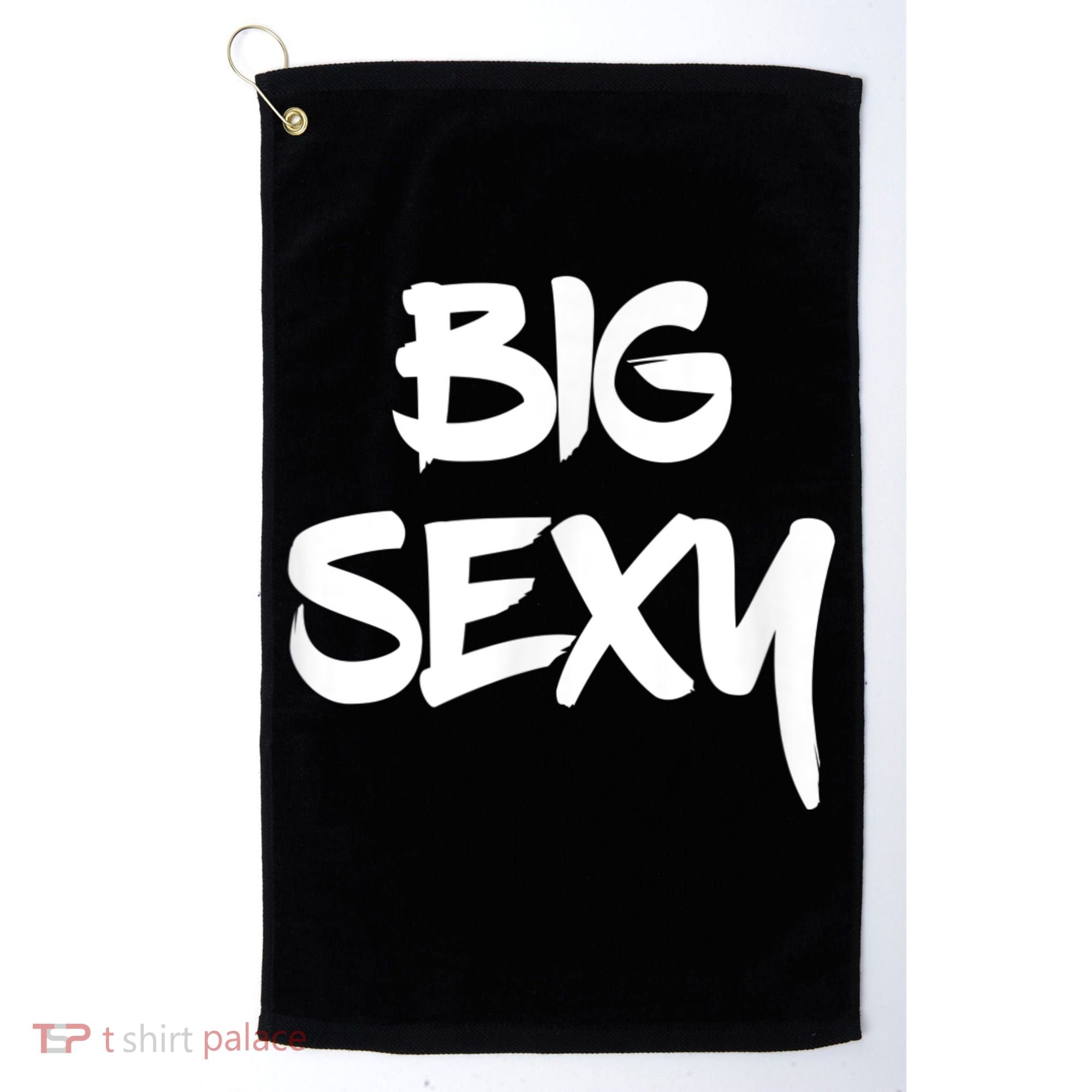 Big Sexy Tall Heavyset Chubby Big Boned & Cute Golf Towel