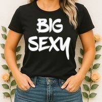 Big Sexy Tall Heavyset Chubby Big Boned & Cute Women's T-Shirt thumb 2