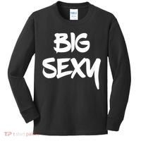 Big Sexy Tall Heavyset Chubby Big Boned & Cute Kids Long Sleeve Shirt thumb 0