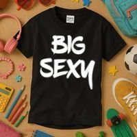 Big Sexy Tall Heavyset Chubby Big Boned & Cute Kids T-Shirt thumb 3