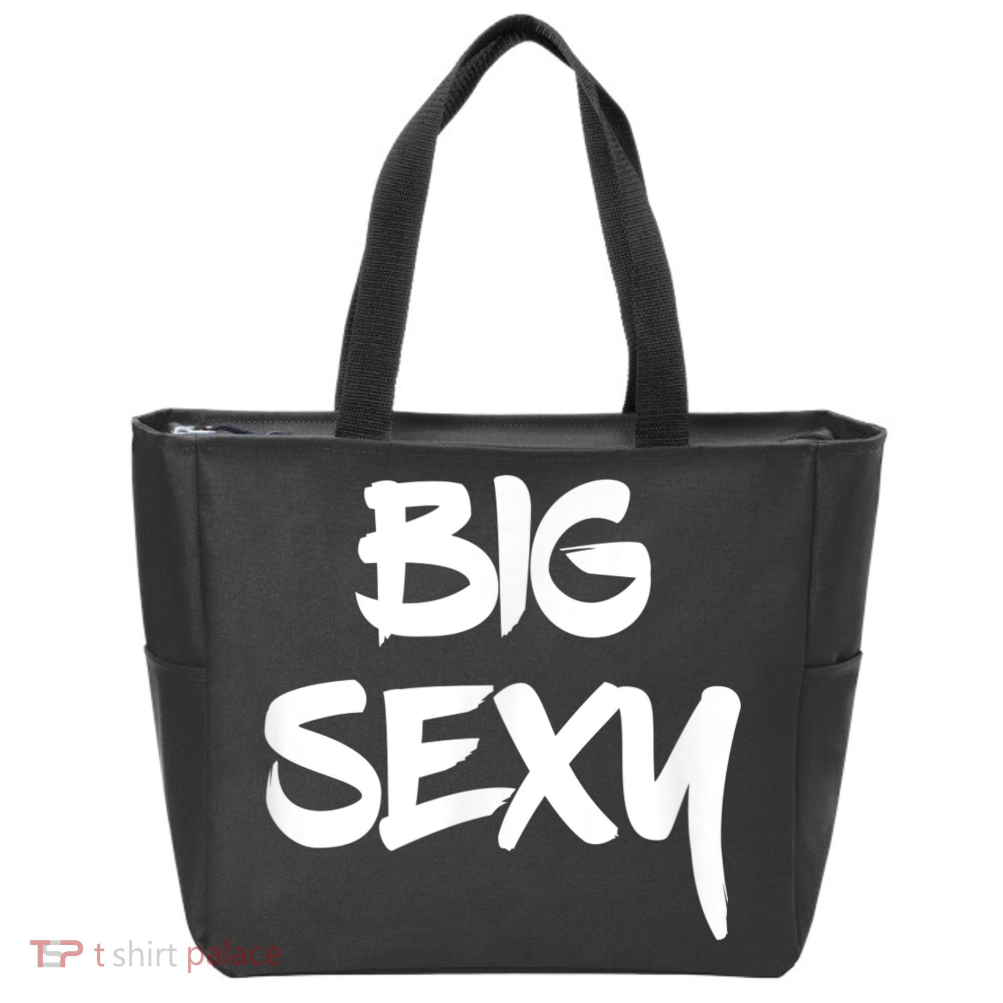 Big Sexy Tall Heavyset Chubby Big Boned & Cute Tote Bag