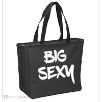 Big Sexy Tall Heavyset Chubby Big Boned & Cute Tote Bag thumb 2
