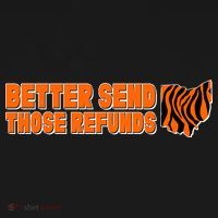 Better Send Those Refunds Cincinnati Ohio Football Women's Tank Top thumb 5