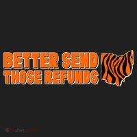 Better Send Those Refunds Cincinnati Ohio Football Hat thumb 2