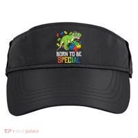 Born Special Trex Puzzle Dino Boy Autism Awareness Adult Drive Performance Visor thumb 0
