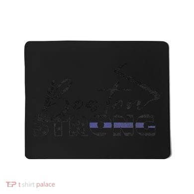 Boston Strong Thin Blue Line US Flag Premium Mousepad