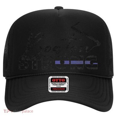 Boston Strong Thin Blue Line US Flag Premium Hat