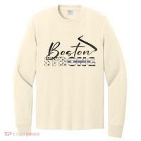 Boston Strong Thin Blue Line US Flag Premium Long Sleeve Shirt thumb 0