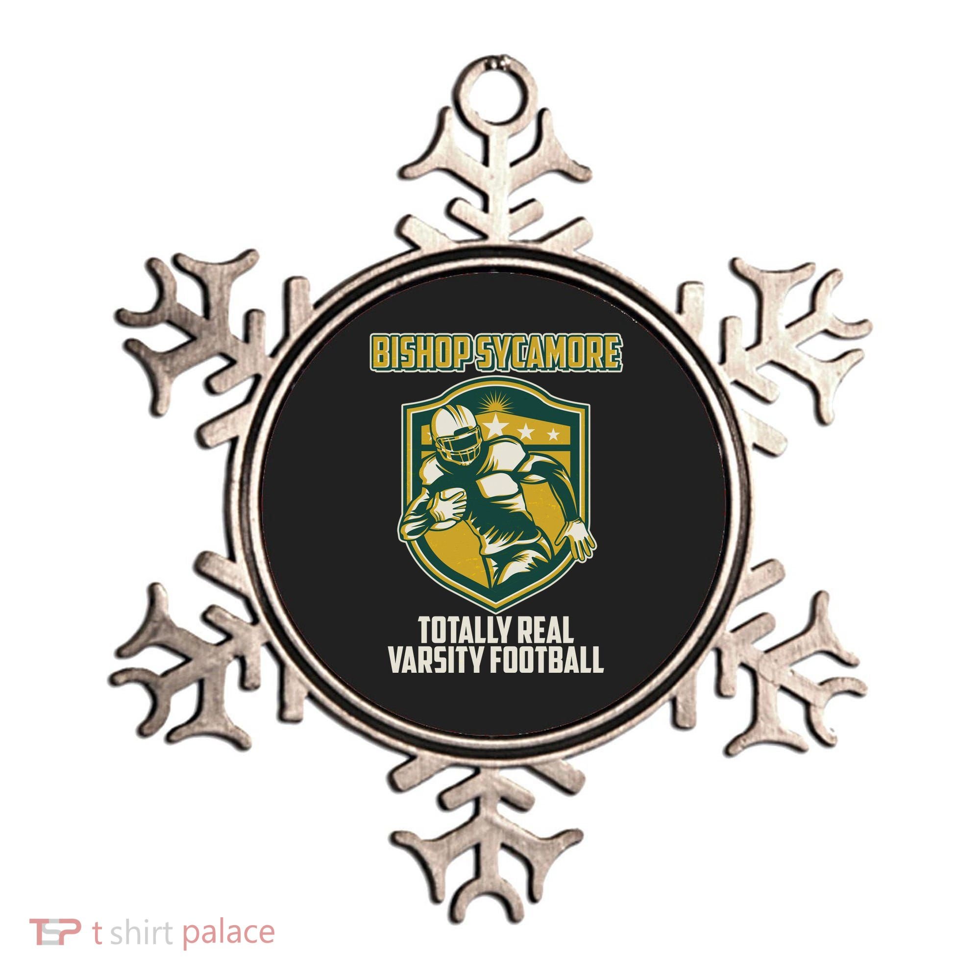 Bishop Sycamore Totally Real Varsity Football Ornament