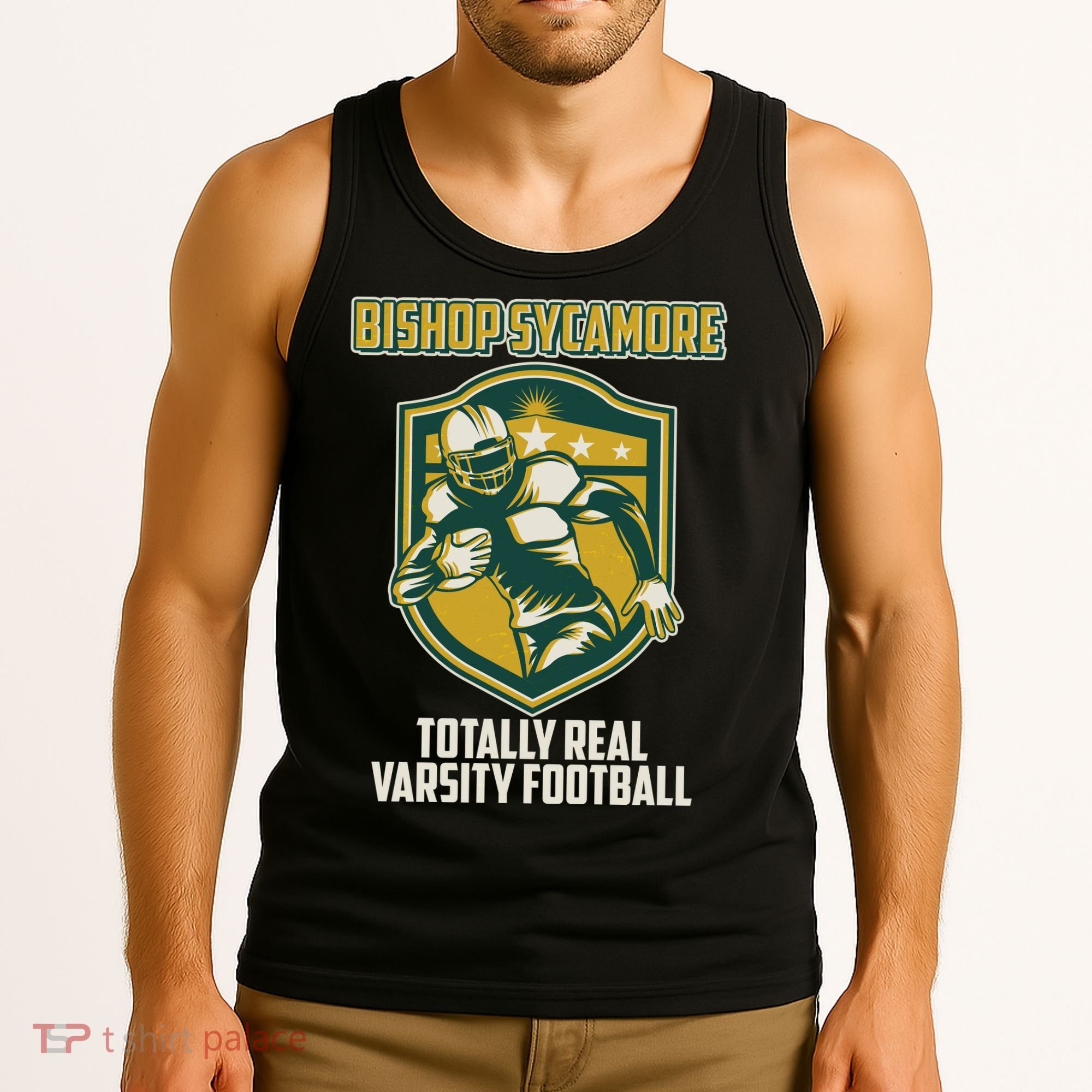 Bishop Sycamore Totally Real Varsity Football Tank Top