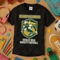 Bishop Sycamore Totally Real Varsity Football Kids T-Shirt thumb 3