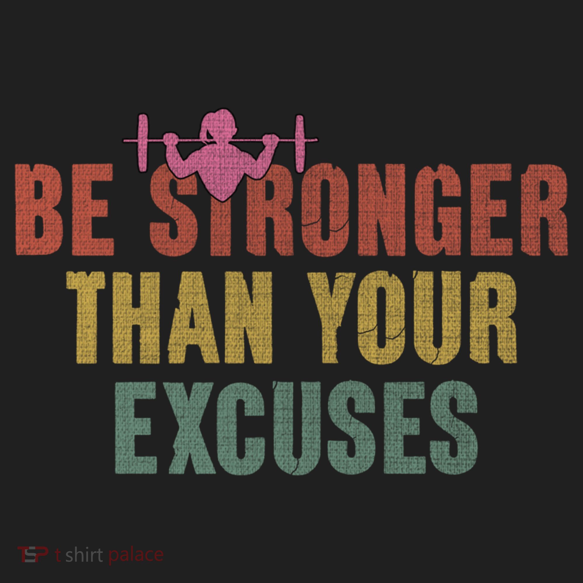 Be Stronger Than Your Excuses Gym Motivational Retro Funny Gift Cute Gift Hat