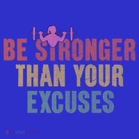 Be Stronger Than Your Excuses Gym Motivational Retro Funny Gift Cute Gift Women's Tank Top thumb 5