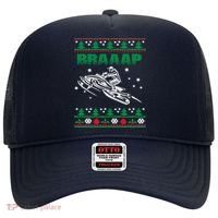 Braaap Snowmobiling Ugly Christmas Hat thumb 0