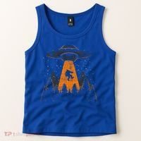 Bigfoot Sasquatch Ufo Alien Abduction Yeti Cryptid Bigfoot Tank Top thumb 2