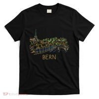 Bern Switzerland Unique Hand Drawn Art T-Shirt thumb 0