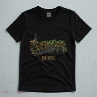 Bern Switzerland Unique Hand Drawn Art T-Shirt thumb 5