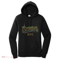 Bern Switzerland Unique Hand Drawn Art Women's Hoodie thumb 0