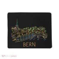 Bern Switzerland Unique Hand Drawn Art Mousepad thumb 0