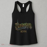 Bern Switzerland Unique Hand Drawn Art Women's Tank Top thumb 3