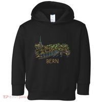 Bern Switzerland Unique Hand Drawn Art Toddler Hoodie thumb 0