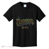 Bern Switzerland Unique Hand Drawn Art Kids T-Shirt thumb 0