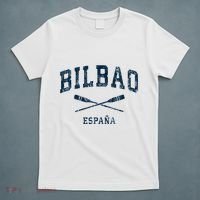 Bilbao Spain Vintage Nautical Paddles Sports Oars T-Shirt thumb 5