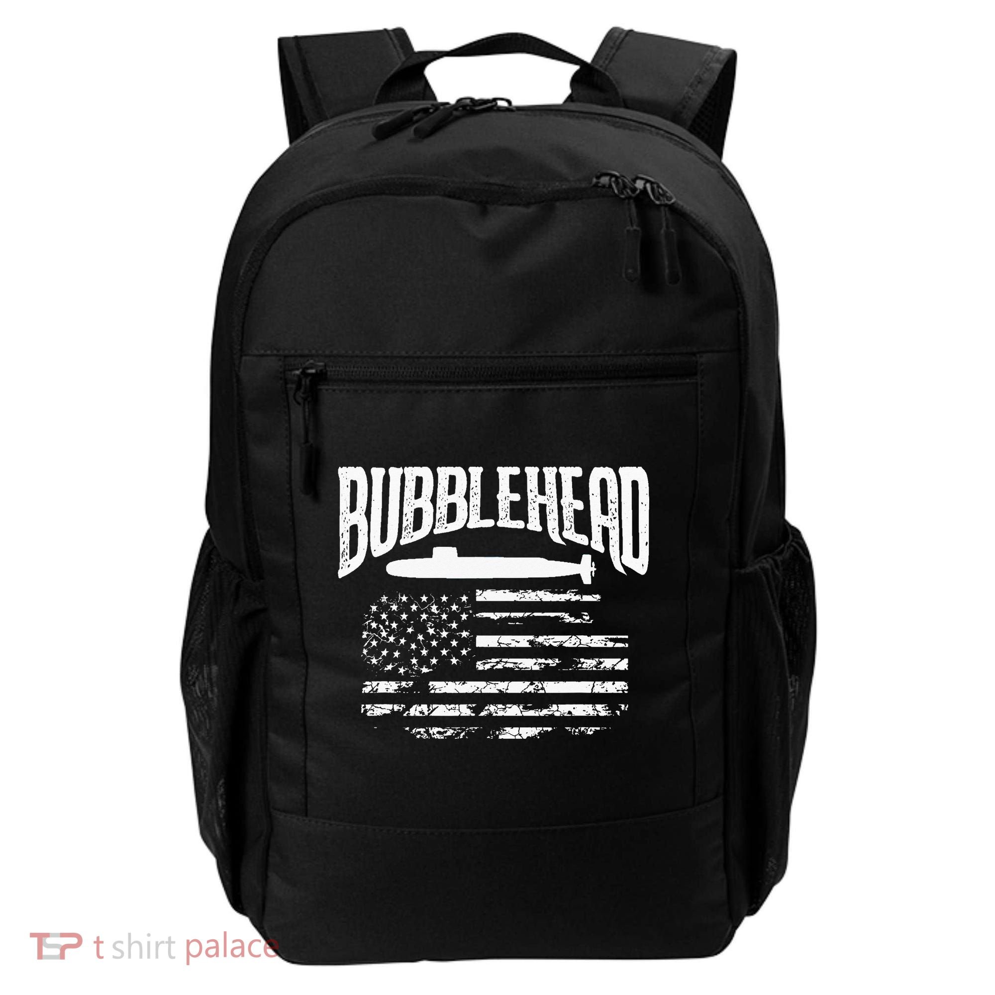 Bubblehead Submarine Veteran Gift For Submariner Backpack