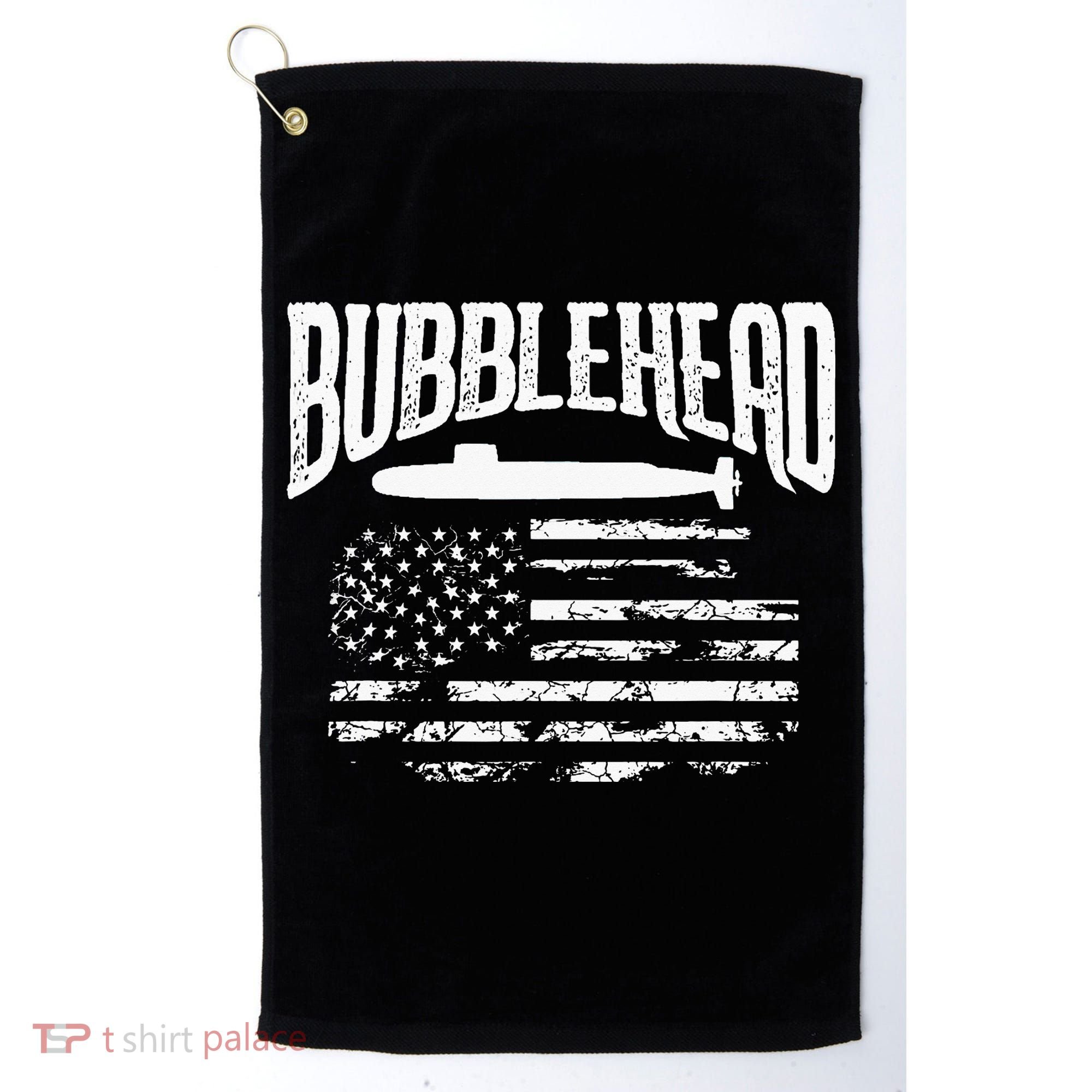Bubblehead Submarine Veteran Gift For Submariner Golf Towel
