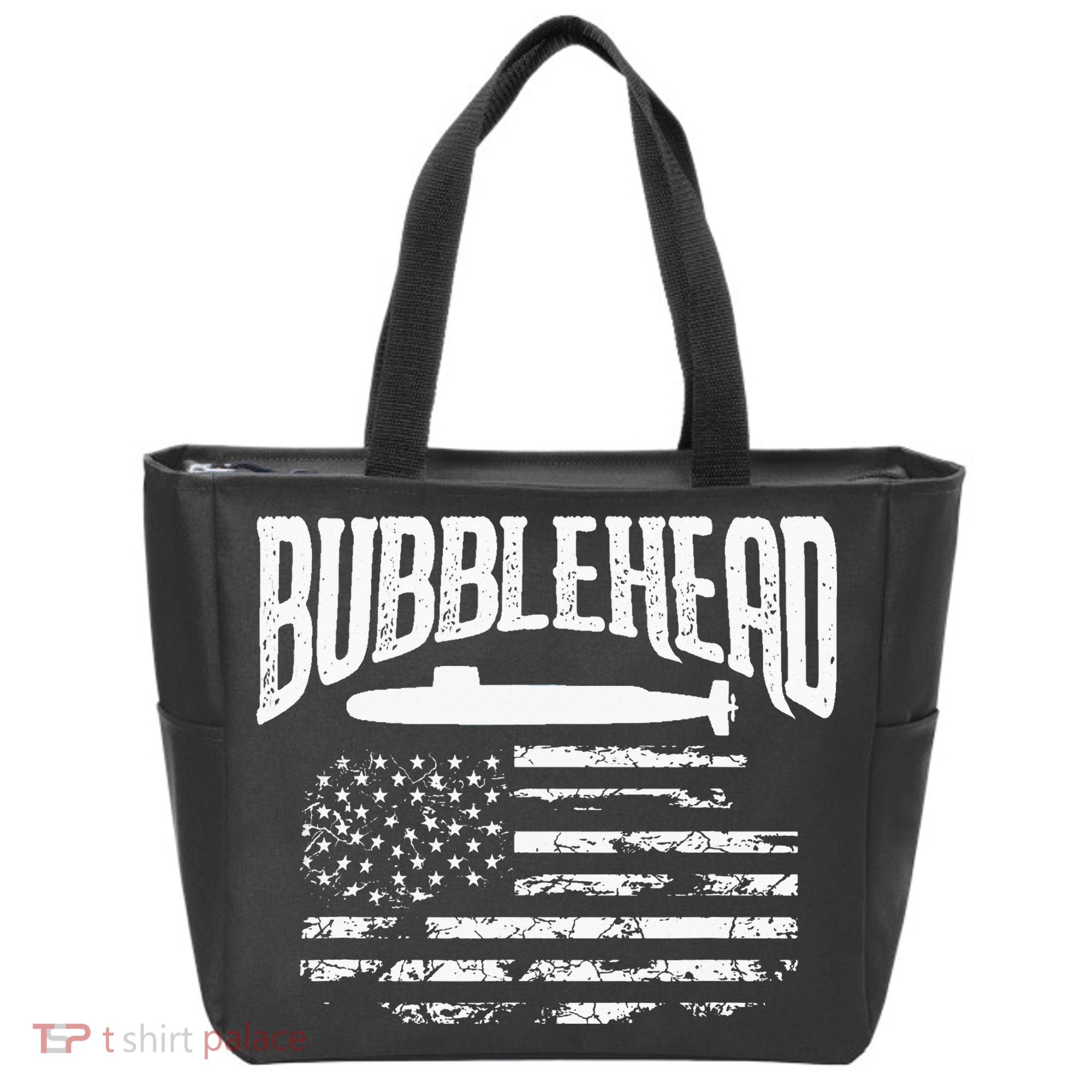 Bubblehead Submarine Veteran Gift For Submariner Tote Bag