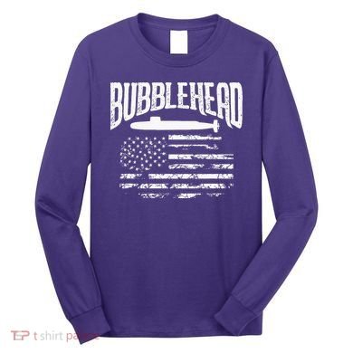 Bubblehead Submarine Veteran Gift For Submariner Long Sleeve Shirt