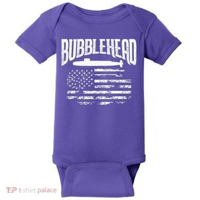 Bubblehead Submarine Veteran Gift For Submariner Baby Bodysuit