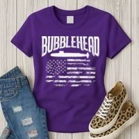 Bubblehead Submarine Veteran Gift For Submariner Women's T-Shirt thumb 3