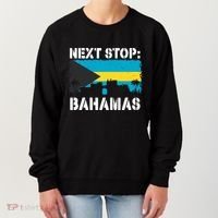 Bahamas Summer Vacation Trip Next Stop Vacay Vibes Souvenir Gift Women's Sweatshirt thumb 0