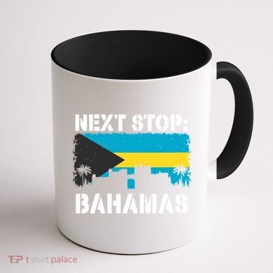 Bahamas Summer Vacation Trip Next Stop Vacay Vibes Souvenir Gift Coffee Mug back