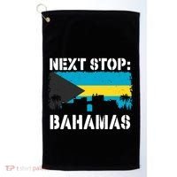 Bahamas Summer Vacation Trip Next Stop Vacay Vibes Souvenir Gift Golf Towel thumb 0