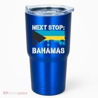 Bahamas Summer Vacation Trip Next Stop Vacay Vibes Souvenir Gift Tumbler thumb 0