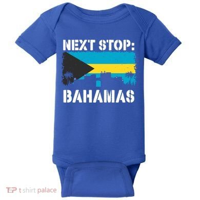 Bahamas Summer Vacation Trip Next Stop Vacay Vibes Souvenir Gift Baby Bodysuit
