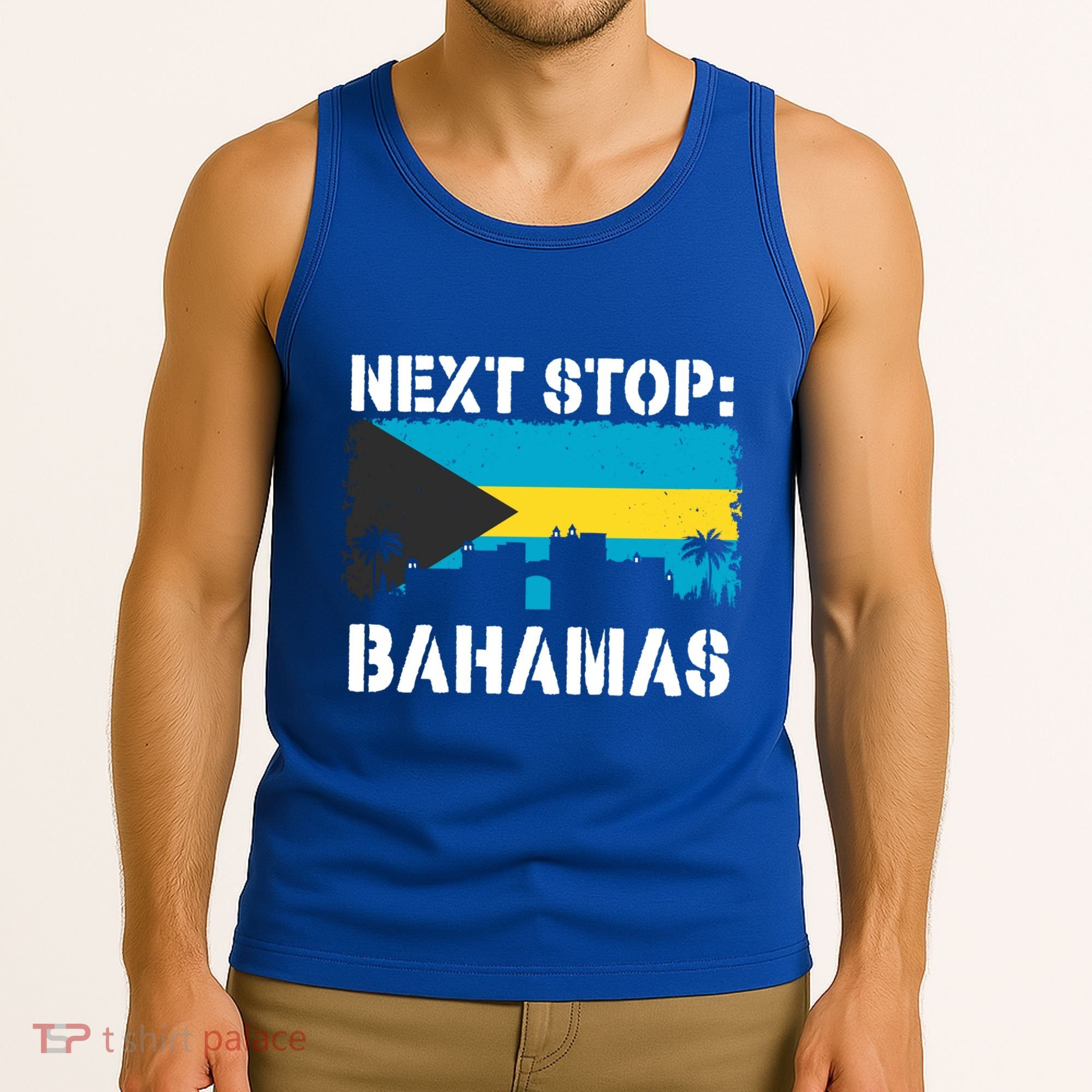 Bahamas Summer Vacation Trip Next Stop Vacay Vibes Souvenir Gift Tank Top