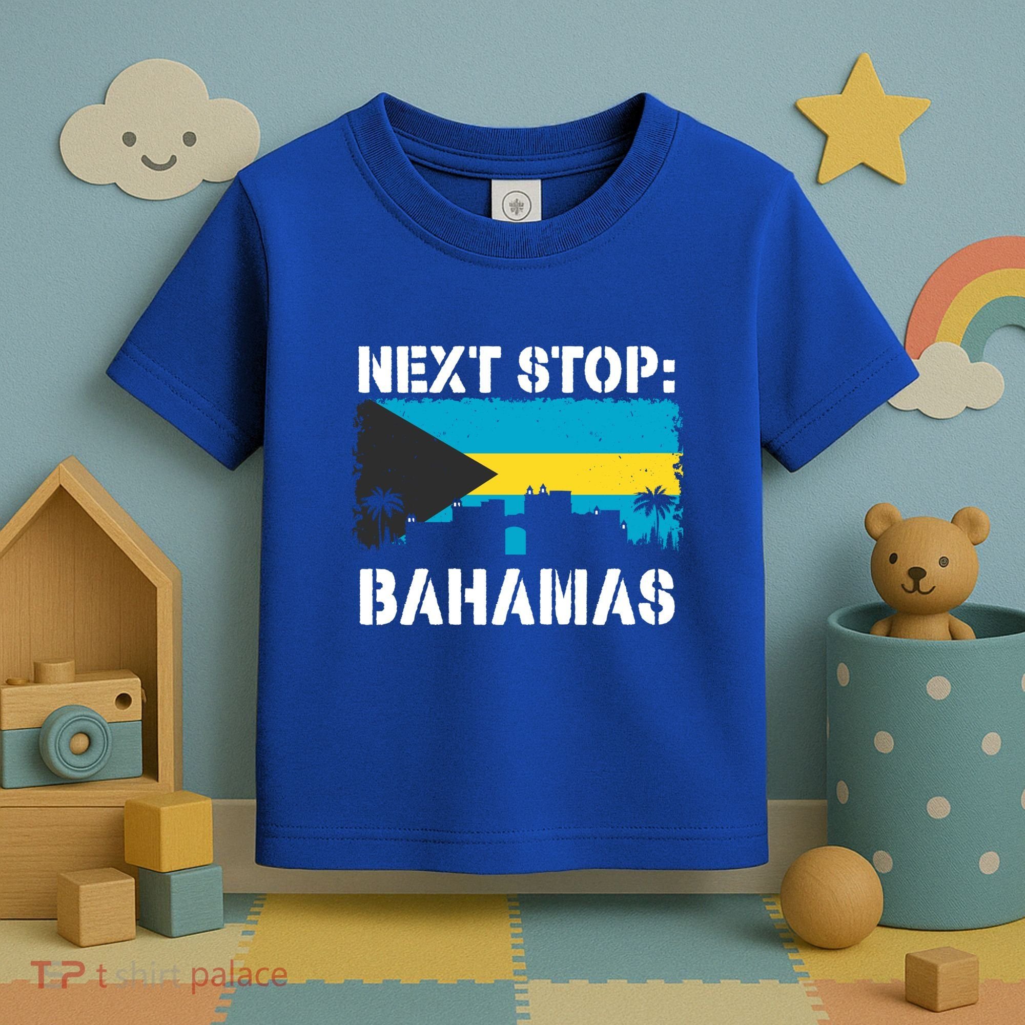 Bahamas Summer Vacation Trip Next Stop Vacay Vibes Souvenir Gift Toddler T-Shirt