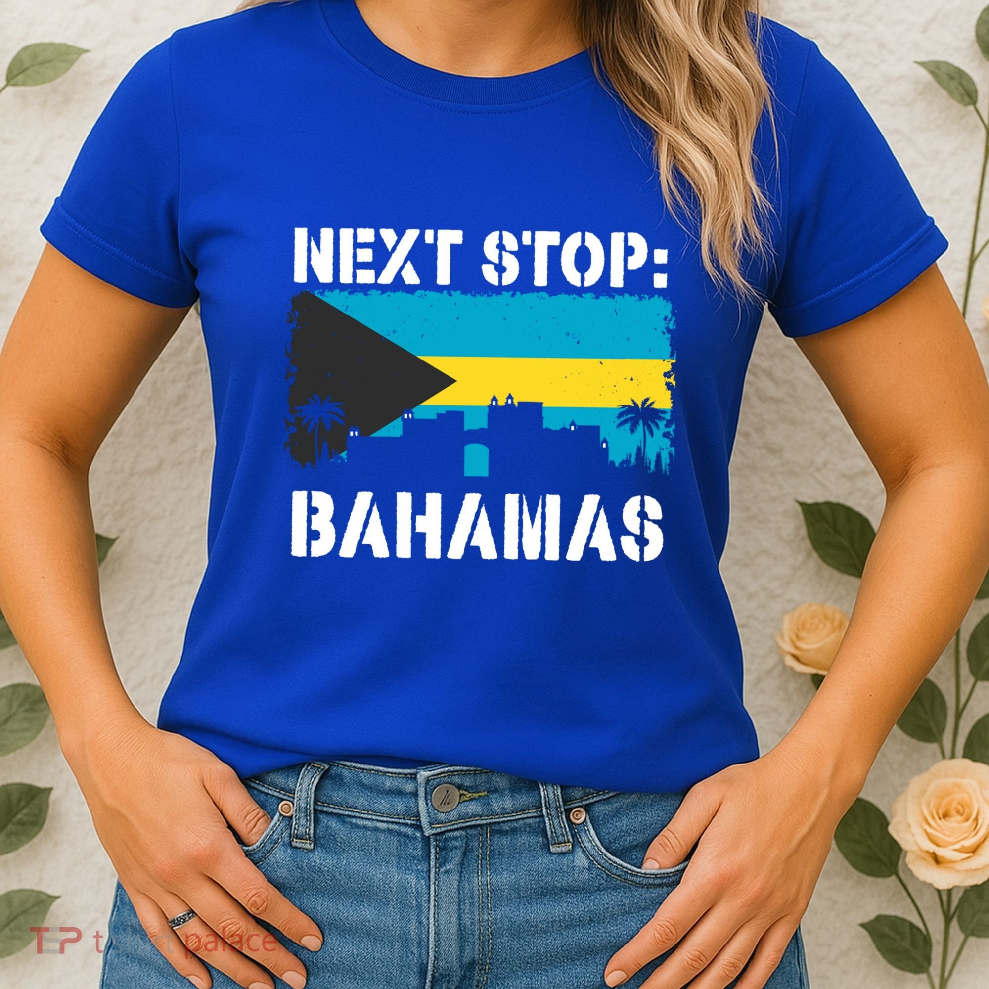 Bahamas Summer Vacation Trip Next Stop Vacay Vibes Souvenir Gift Women's T-Shirt